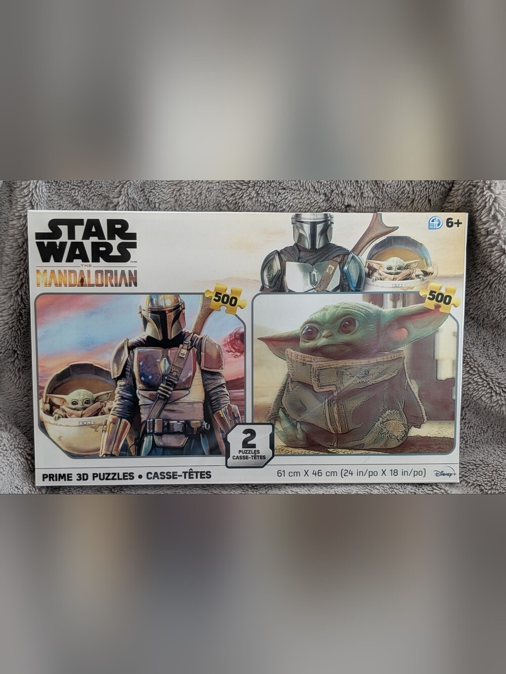 Never Open Star Wars Mandalorian Puzzle Duo